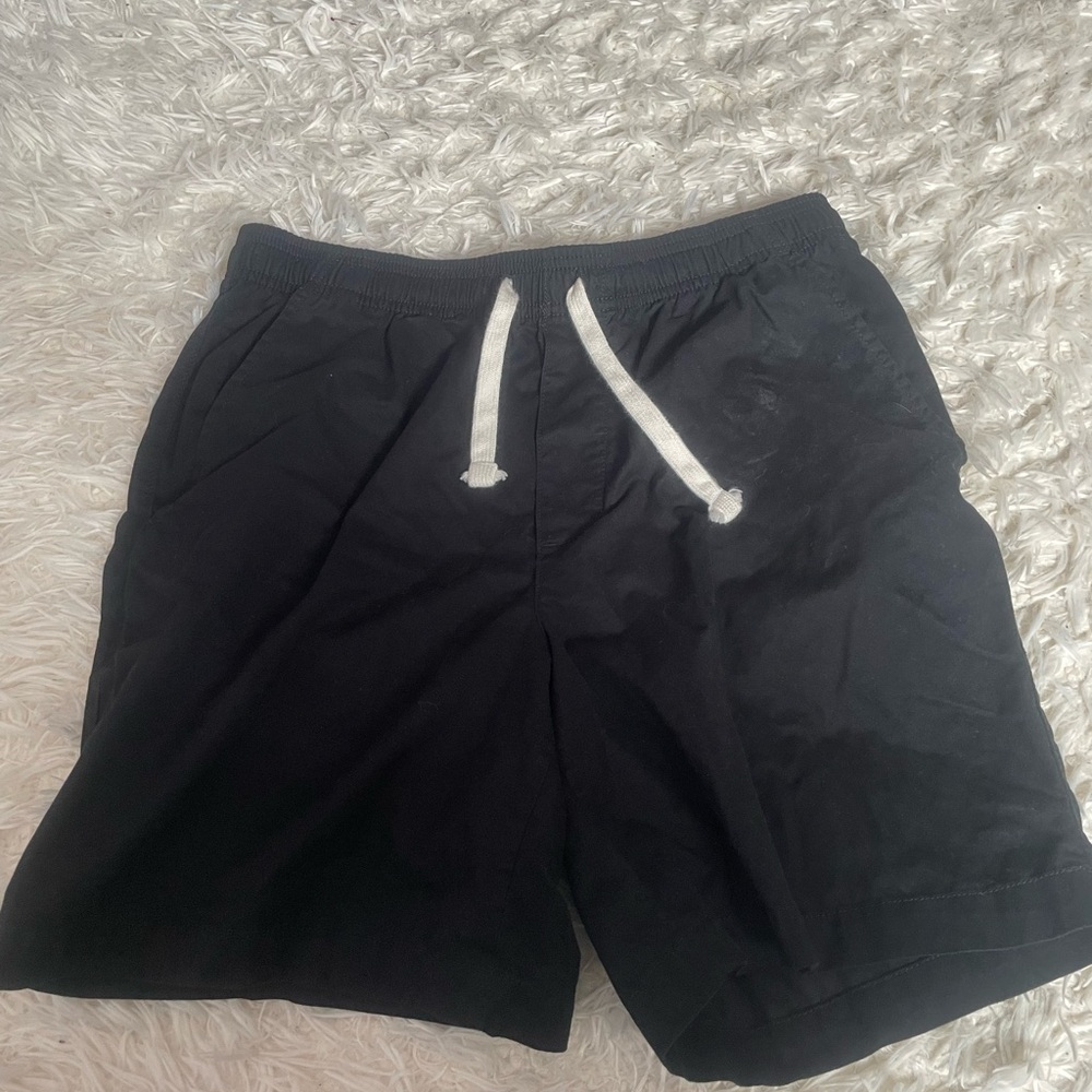 Target Black Athletic Shorts with Adjustable Fit